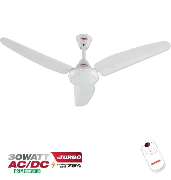 Royal fans:Opal- Prime ACDC Ceiling Fan