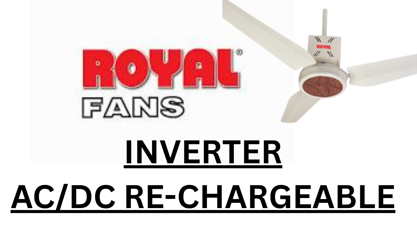 Royal Fans-AC/DC RECHARGEABLE