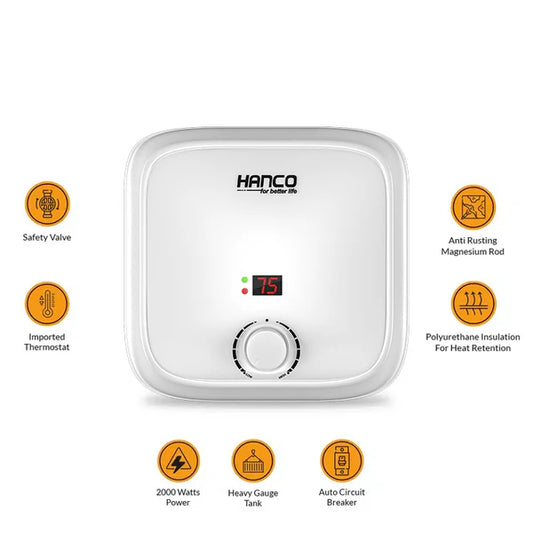 HANCO:  Fast Electric Water Heater – 10 Liters