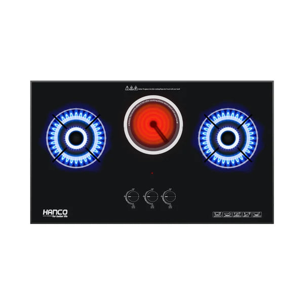 HANCO:-39%  Electric + Gas Cooktops -HIRC-130 ( Kitchen Hob)