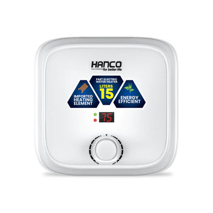 HENCO:Fast Electric Water Heater – 15 Liters