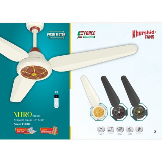 Khurshid Fans:E-Force Series 30W