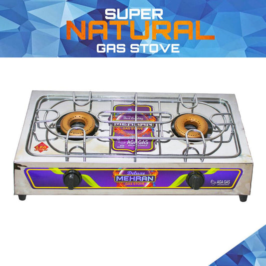 Super Natural Gas Stove :Kitchen Hob 2 Burner