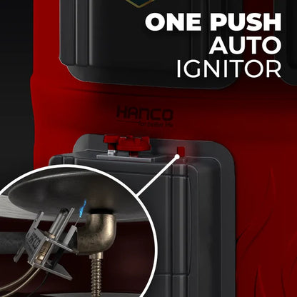 HANCO:30-GL Deluxe Hybrid Electric+ Gas Storage Geyser