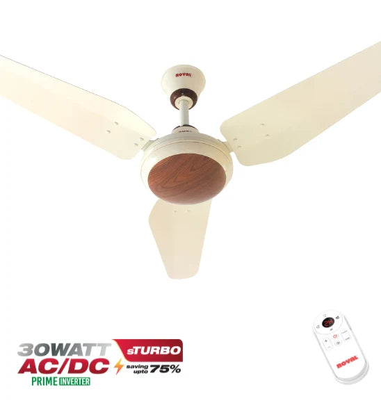 Royal fans:Crescent - Prime ACDC Ceiling Fan