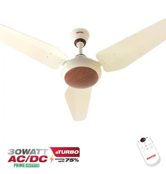 Royal fans:Crescent - Prime ACDC Ceiling Fan