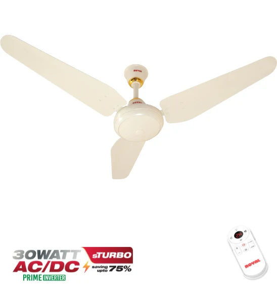 Royal fans:Crescent - Prime ACDC Ceiling Fan