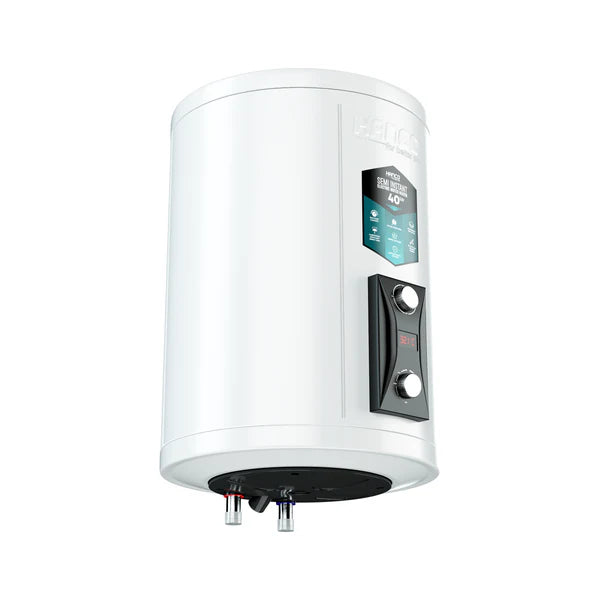 HANCO:Semi Instant Electric Water Heater Solar Compatible - 40 Liters Body Size - Smart Electric Geyser